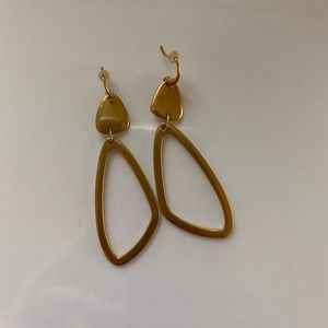Kendra Scott Kira earrings vintage gold